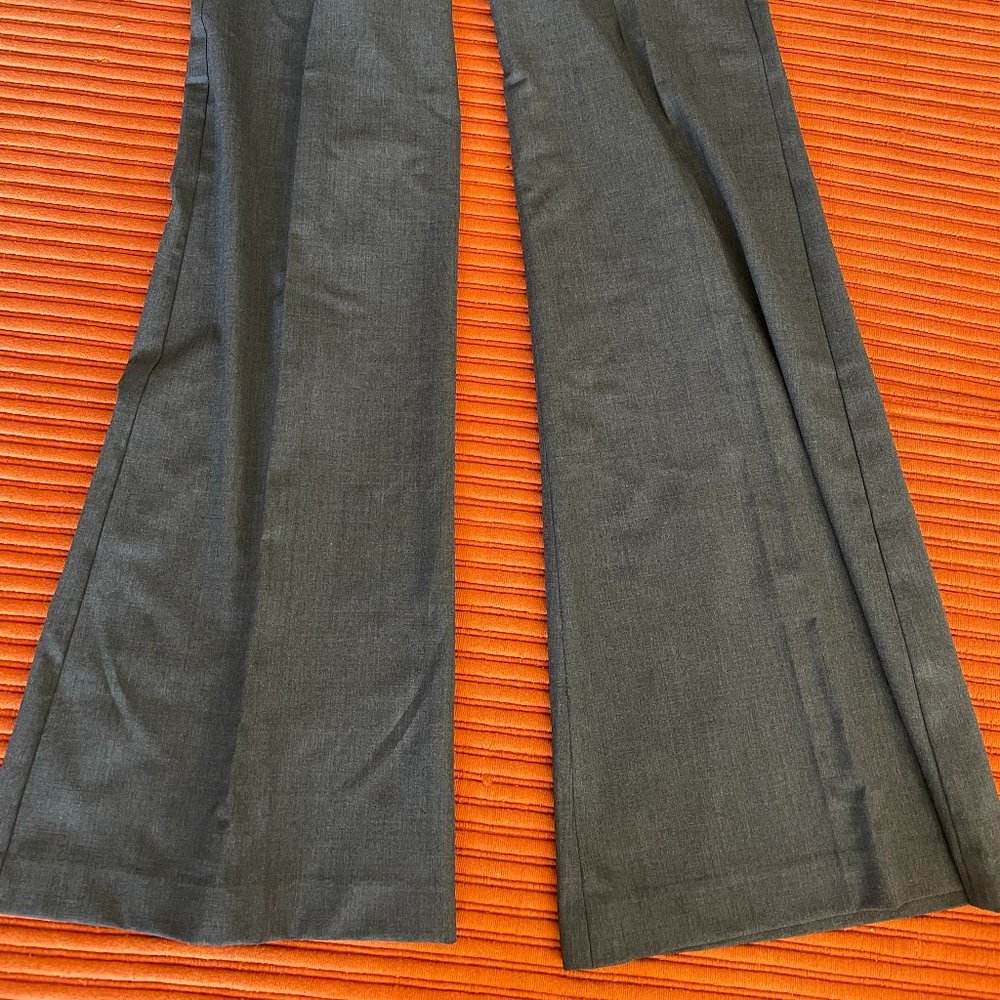 Theory Lonan Flared Pants Charcoal